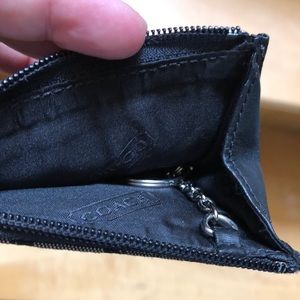 Coach Bags - Coach black logo coin purse Coach Bags - Coach black logo coin purse